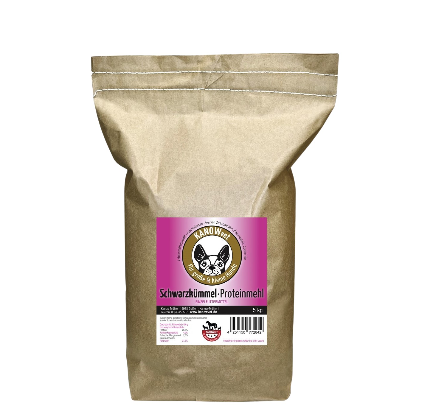 Schwarzkümmel-Proteinmehl für Hunde