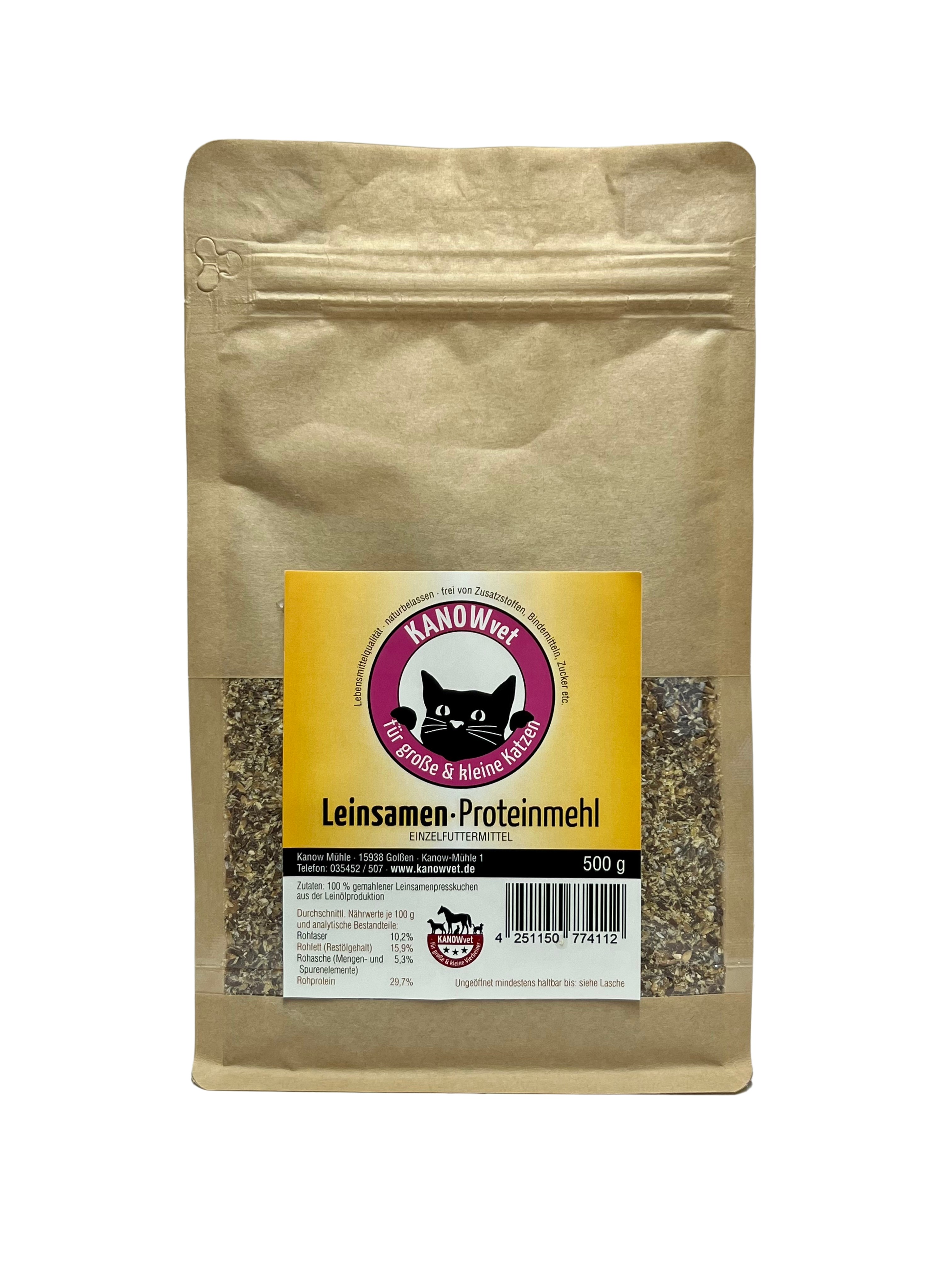 Leinsamen-Proteinmehl für Katzen