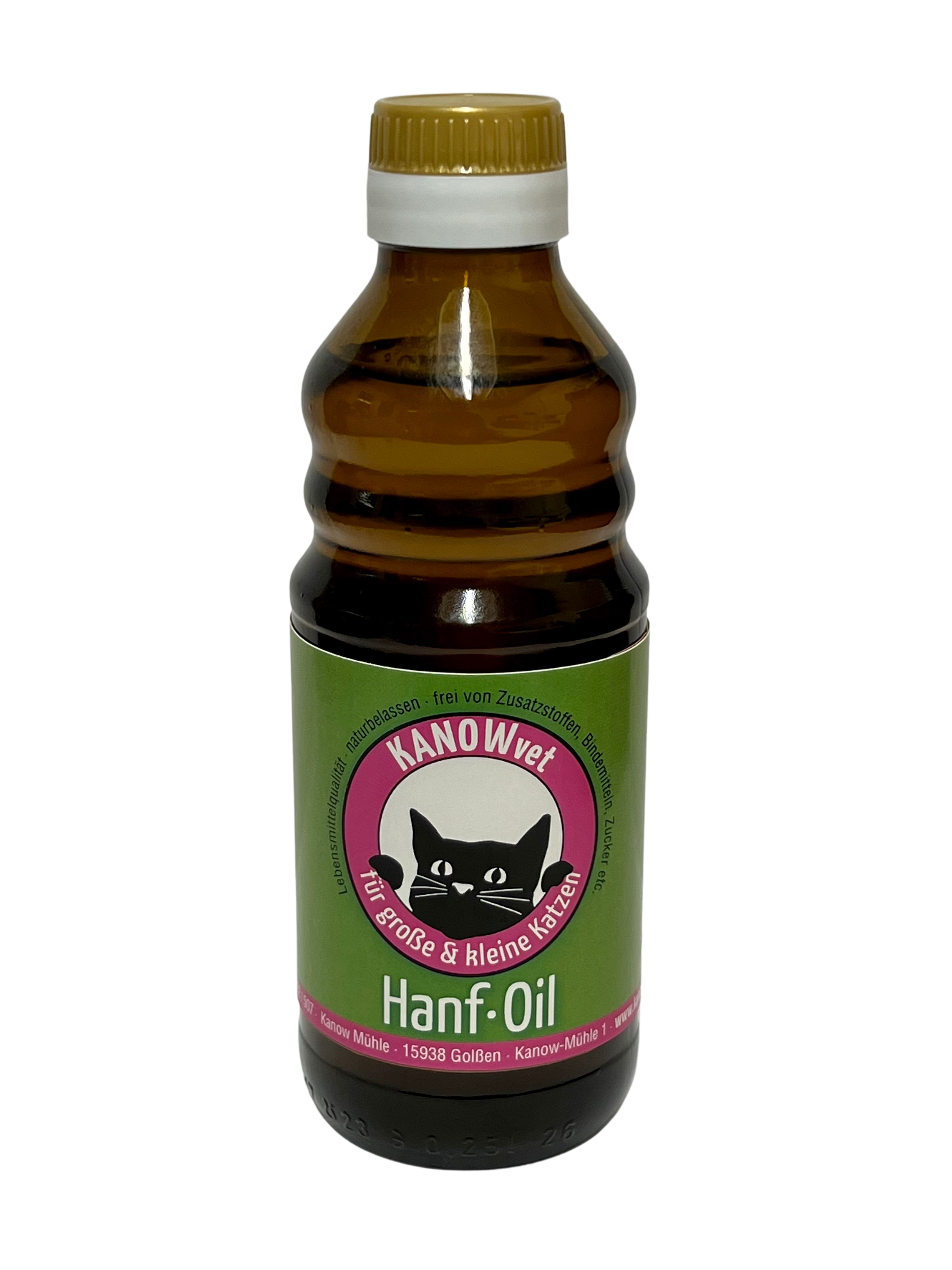 Hanföl für Katzen