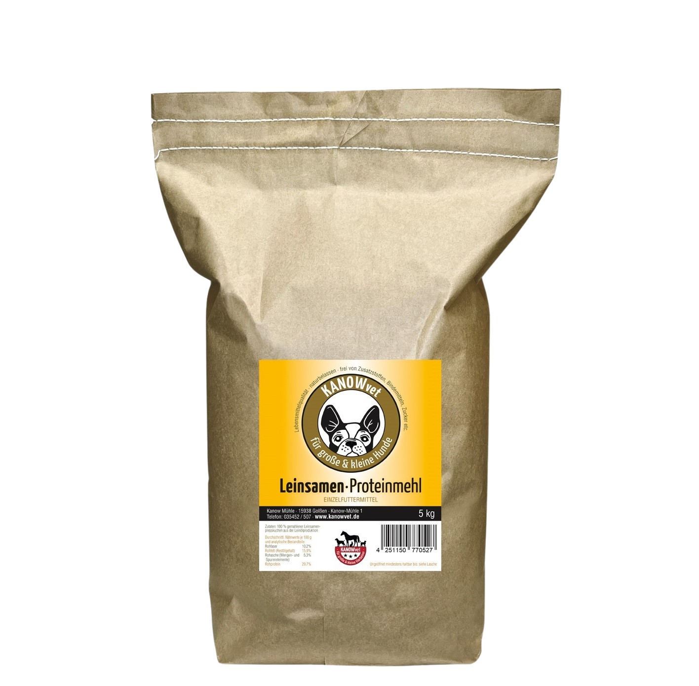 Leinsamen-Proteinmehl für Hunde