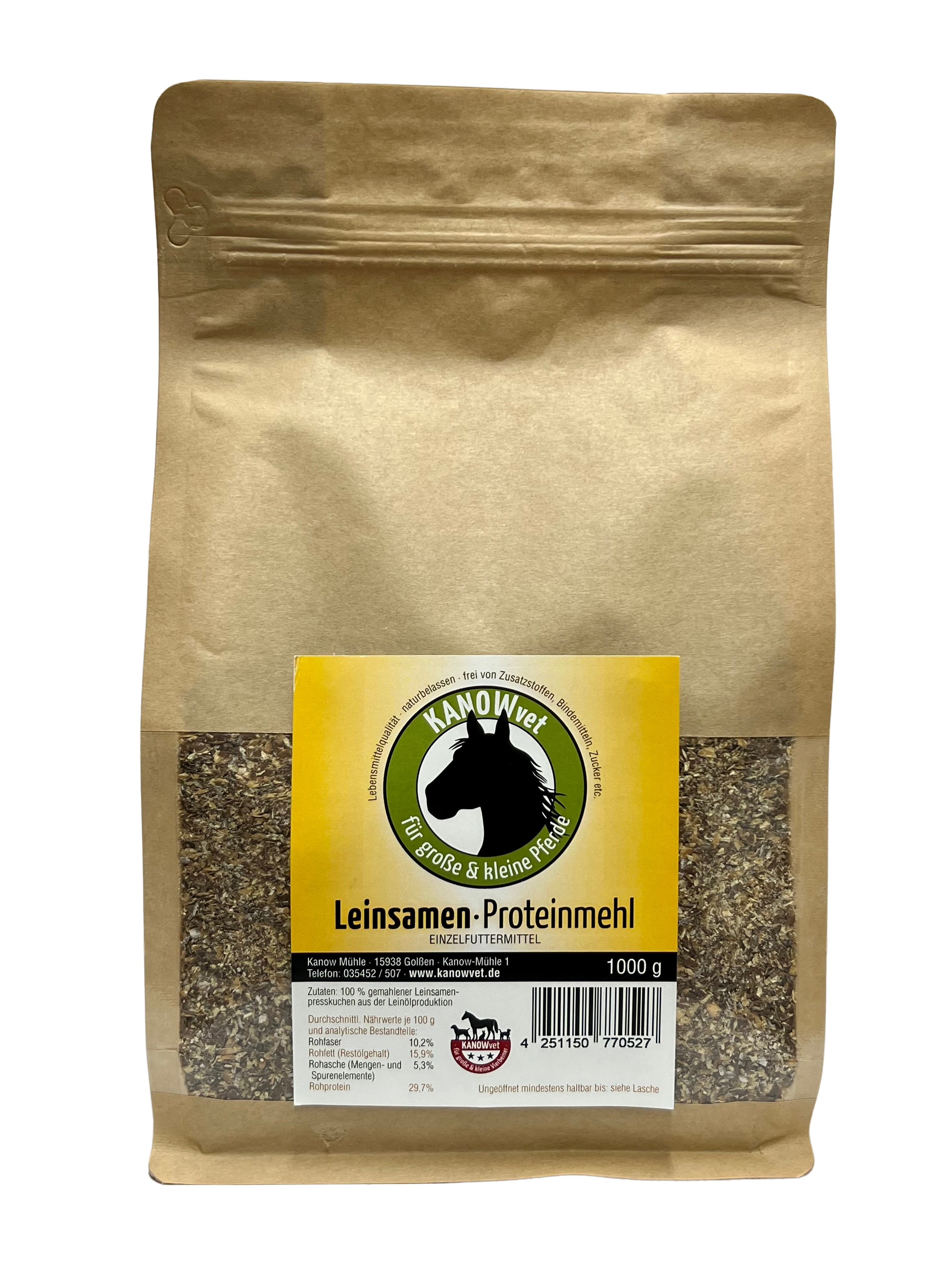 Leinsamen-Proteinmehl für Pferde