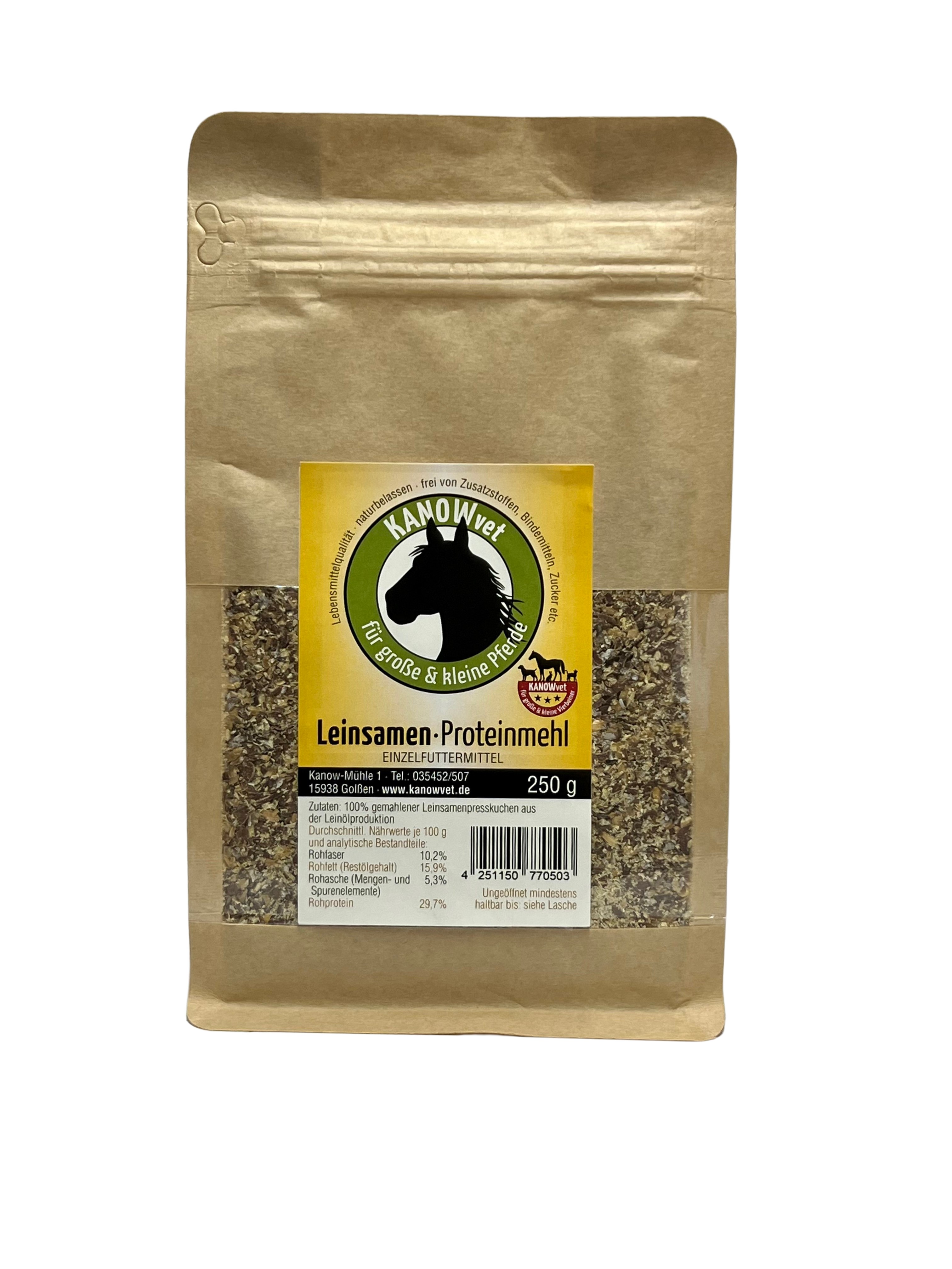 Leinsamen-Proteinmehl für Pferde