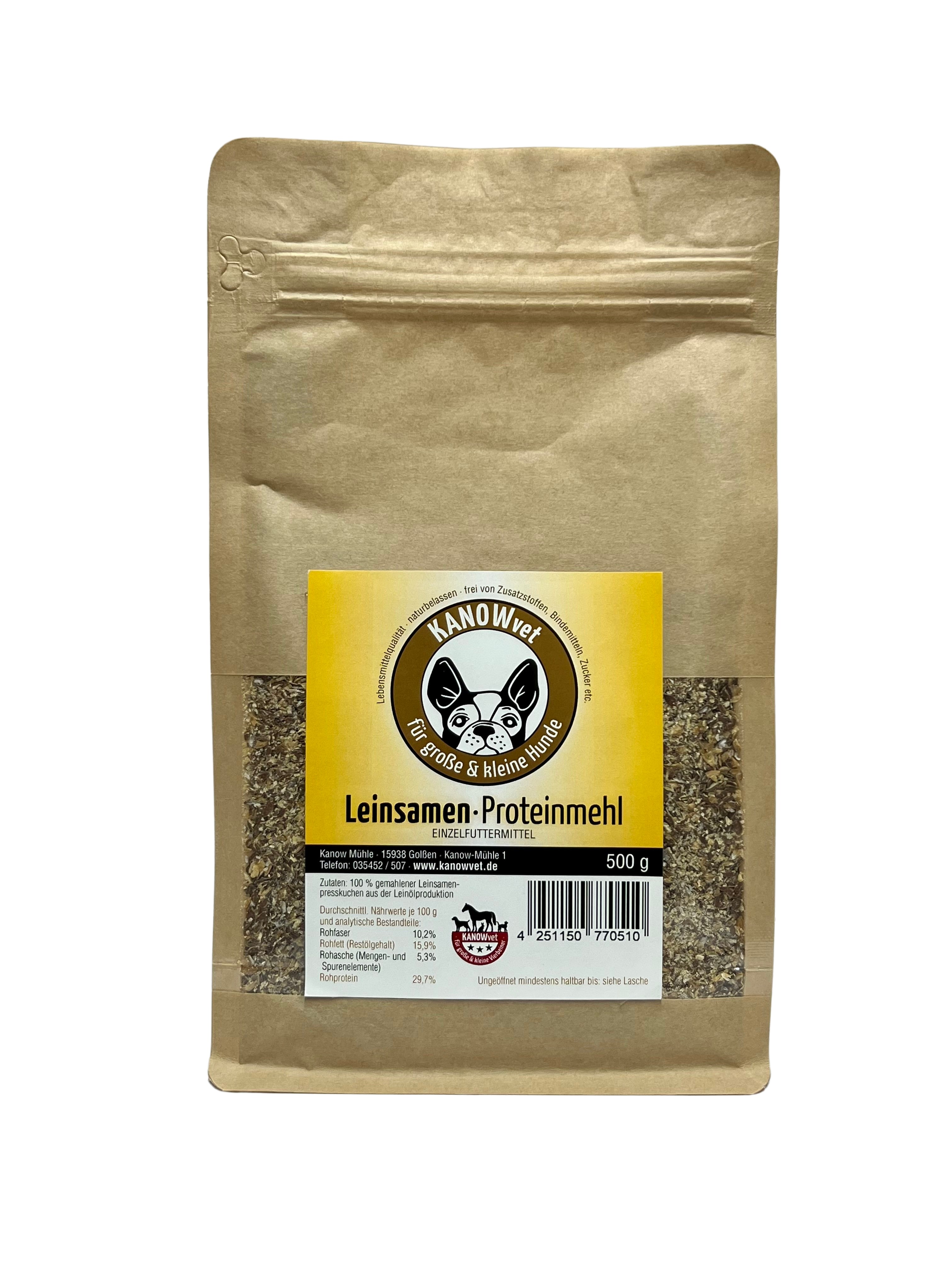 Leinsamen-Proteinmehl für Hunde