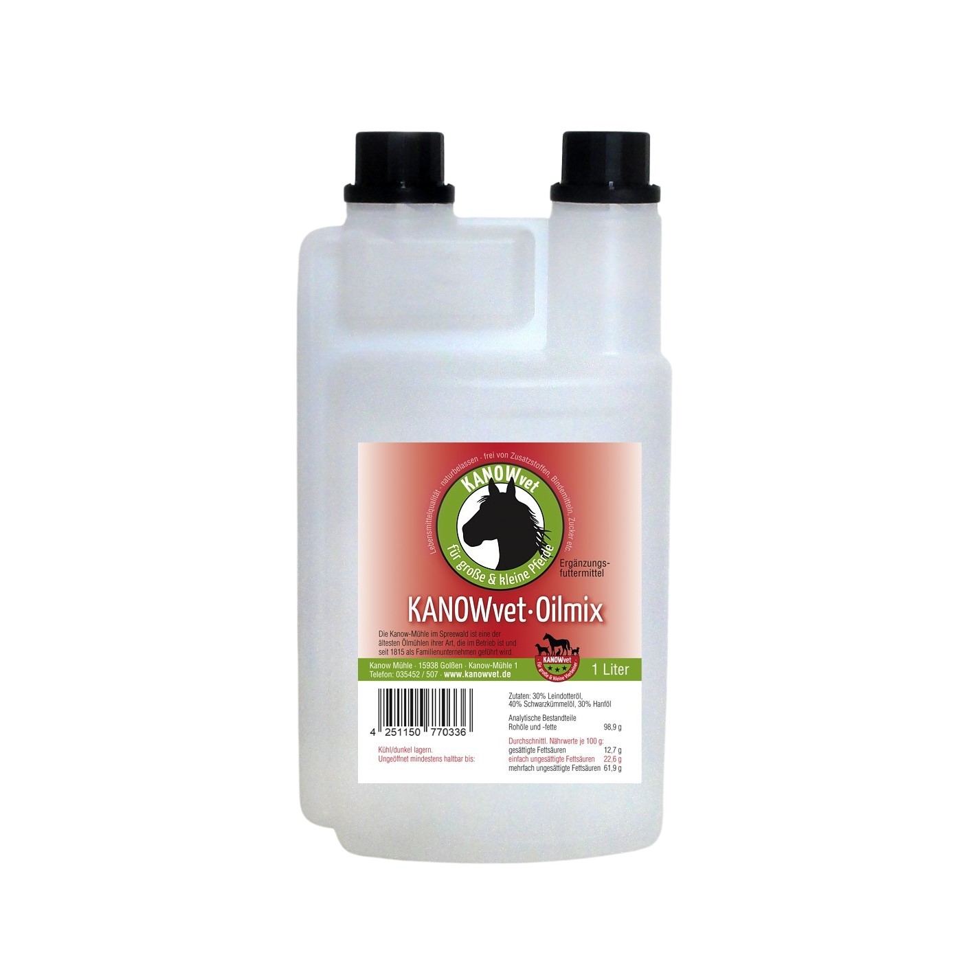 KANOWvet-Mix für Pferde (Pumpdosierflasche)