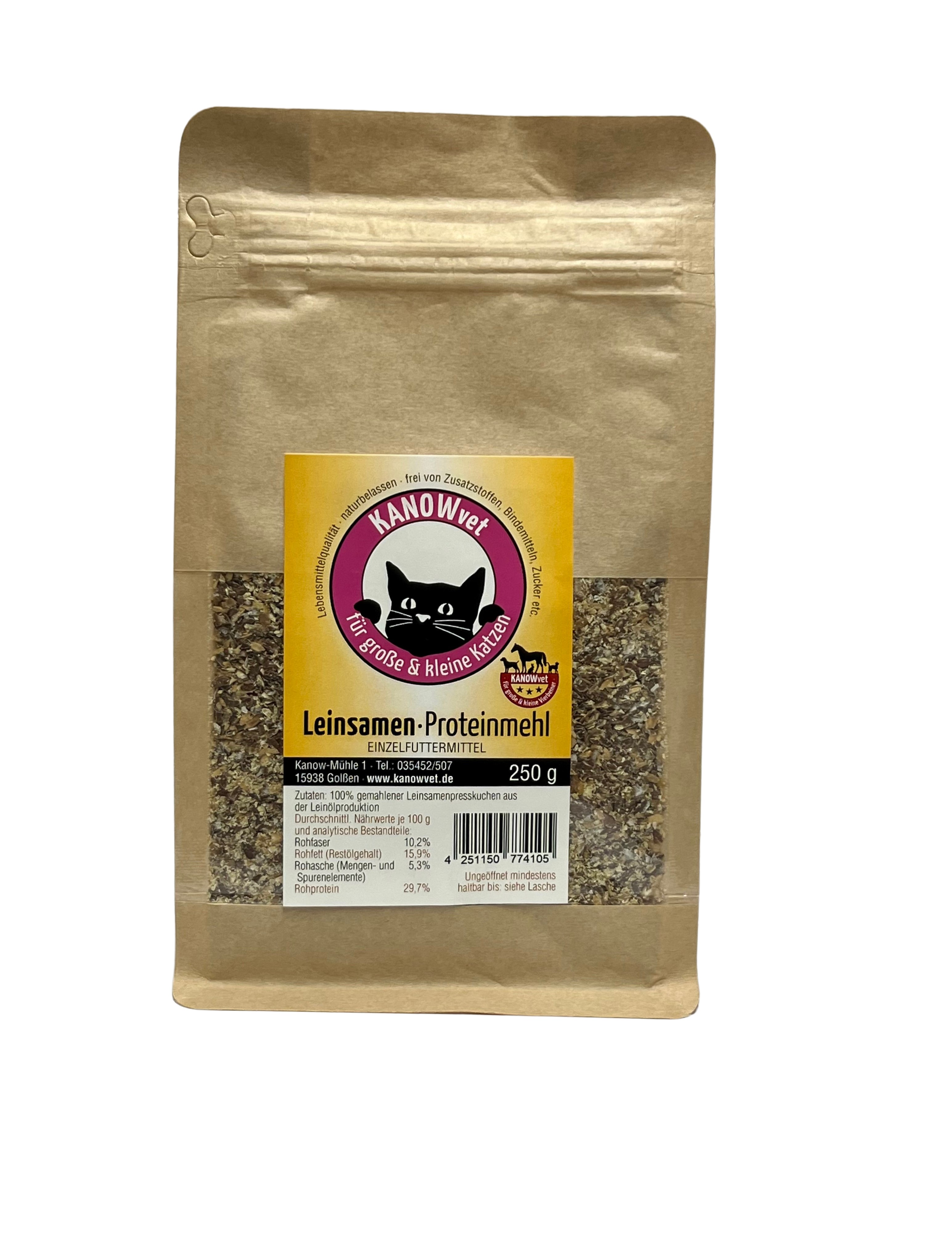 Leinsamen-Proteinmehl für Katzen